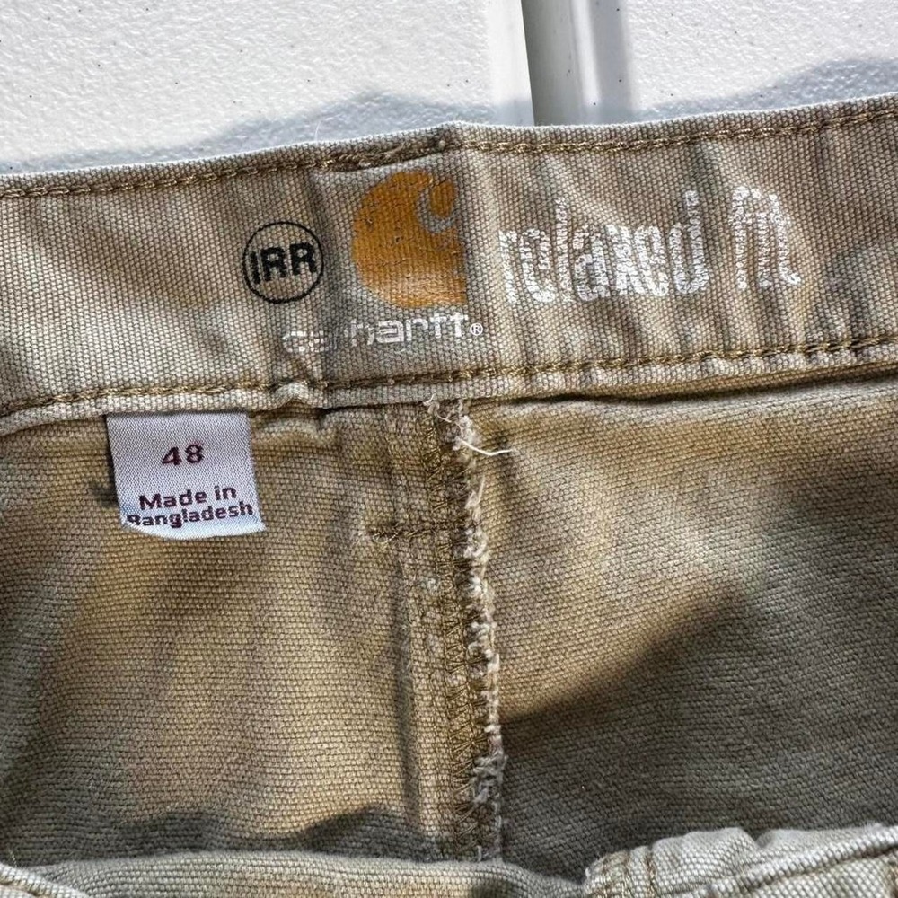 Carhartt khaki cargo shorts bundle set of 2 Size 48 - Picture 4 of 8